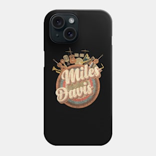 Music Tour Vintage Retro // Miles Davis Phone Case