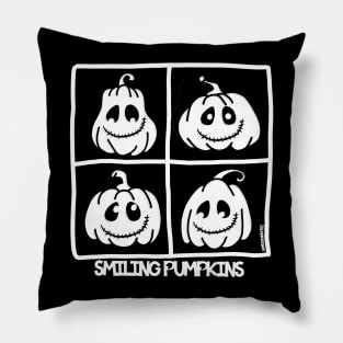 Smiling Pumpkins Pillow