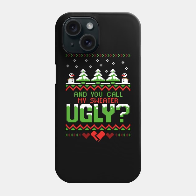 YOU call my UGLY?! Phone Case by TheTeenosaur