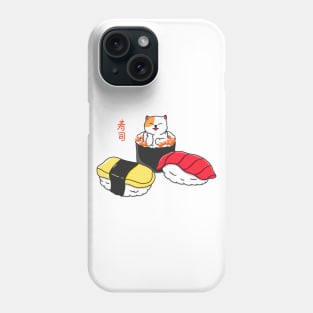 Happy Cat Sushi Phone Case