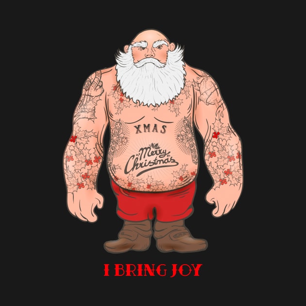 Tattooed Santa by 1AlmightySprout