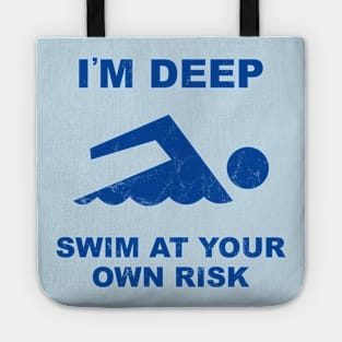 Swim at Your Own Risk v2 Tote