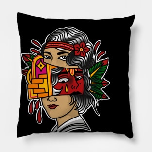 Woman devil Pillow