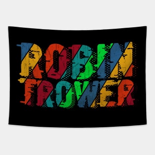 vintage color Robin Trower Tapestry