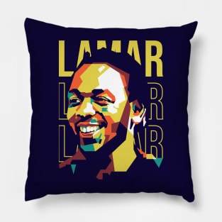 Kendrick Lamar On WPAP Style Pillow