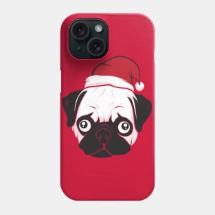 Holiday Pug Phone Case