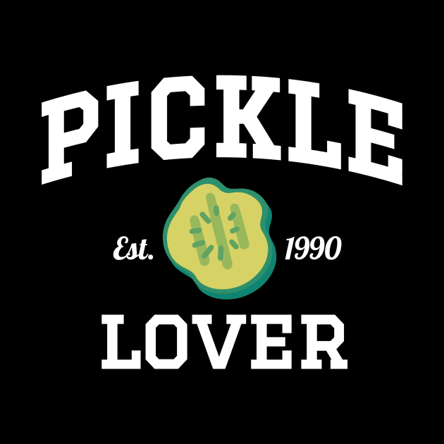 Pickle Lover Est. 1990 Athletic by DesignArchitect