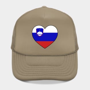 Heart - Slovenia Hat