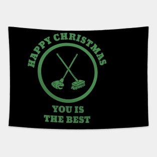 Happy Cleaners christmas Tapestry
