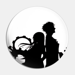 Rintaro Okabe and Kurisu Makise Pin