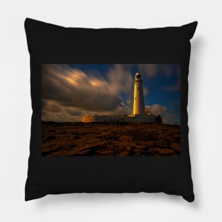 St Marys Island Lighthouse Pillow