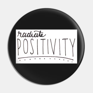 Radiate Positivity Pin