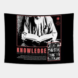 Knowledge Quotes Tapestry