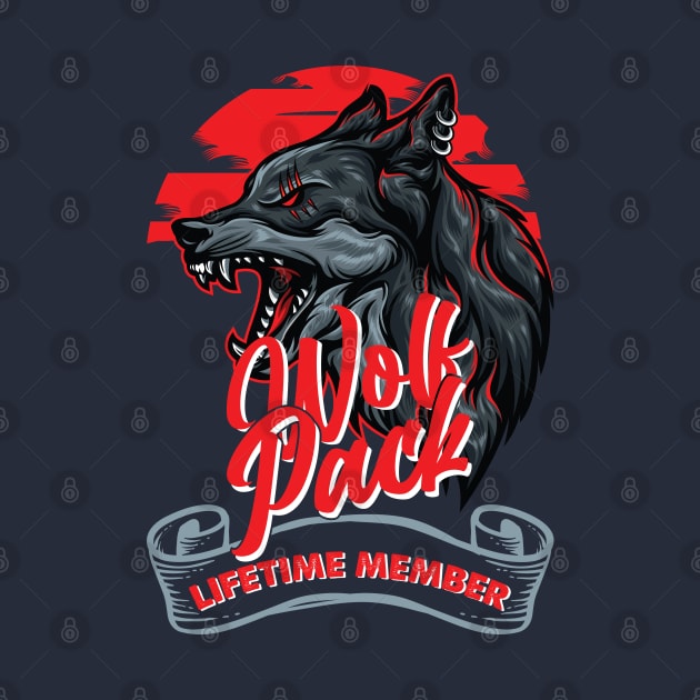 wolf pack lifetime membership by youki