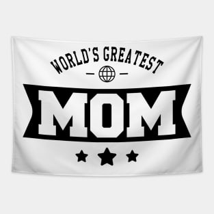 Mom - World's greatest mom Tapestry