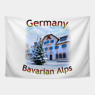 Germany - Bavarian Alps Christmas! Tapestry