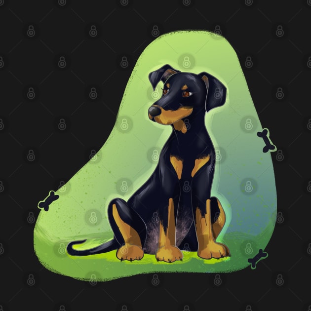 Natural Ears Doberman by Susi V