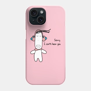 Funny music Phone Case