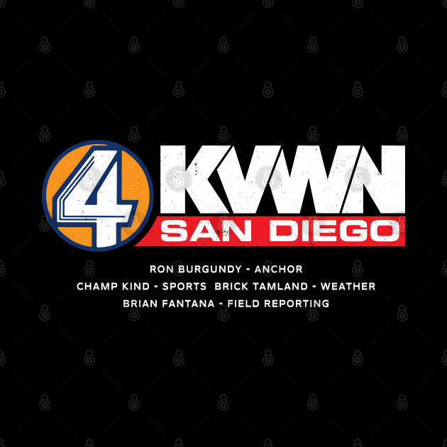 Channel 4 KVWN San Diego - vintage logo by BodinStreet