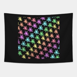 Pastel Star Sticker Pack Tapestry