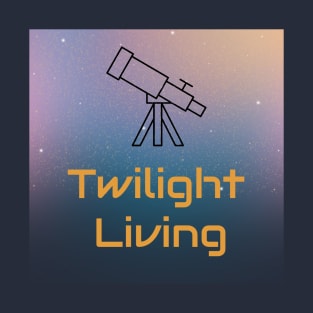 Twilight Living Astronomy Telescope T-Shirt