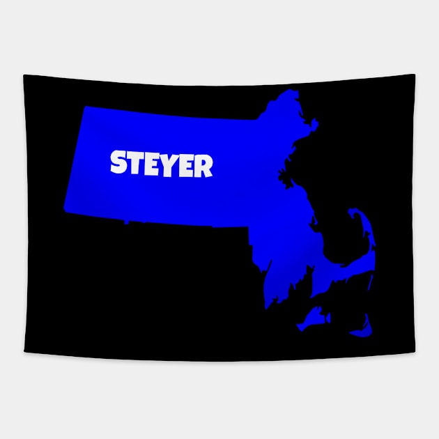 Massachussets for Tom Steyer Tapestry by Vine Time T shirts