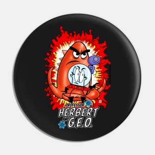 Professor Herbert and Geo: Adventure Team! Pin