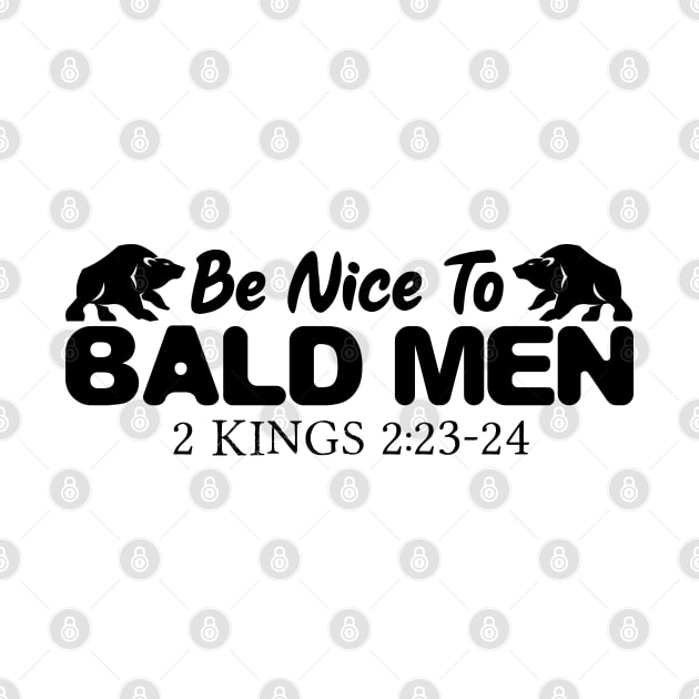 Bald Men Christian Bible Verse by thelamboy