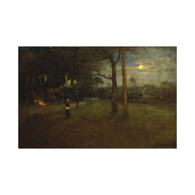 Moonlight, Tarpon Springs by George Inness by Classic Art Stall
