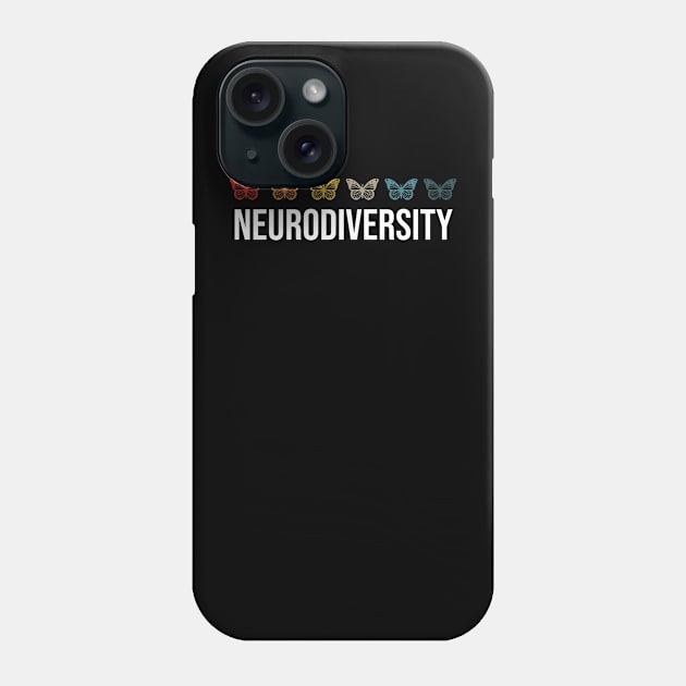 Neurodiversity Phone Case by hananeshopping