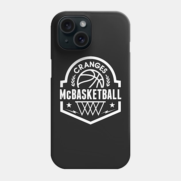 Cranges McBasketball white Phone Case by brakrot