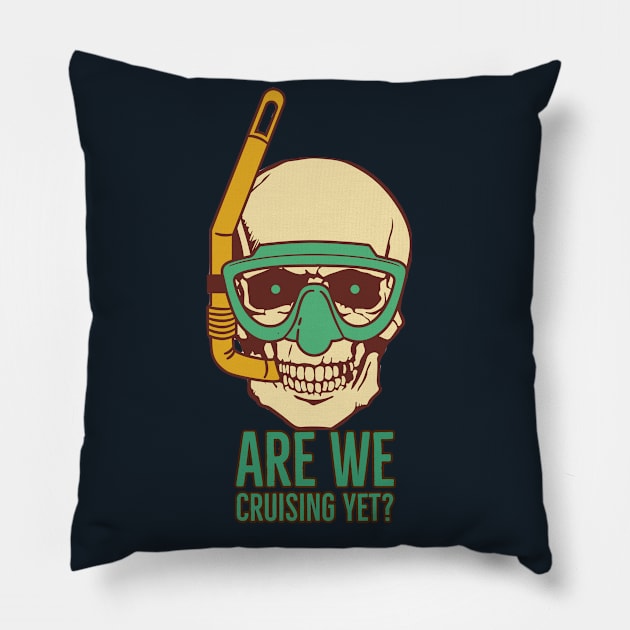 Restart Cruising 2021 Pillow by Nixart