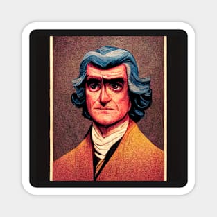 Thomas Jefferson | Comics Style Magnet