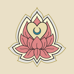 Lotus Flower Colorful Yoga 9 T-Shirt