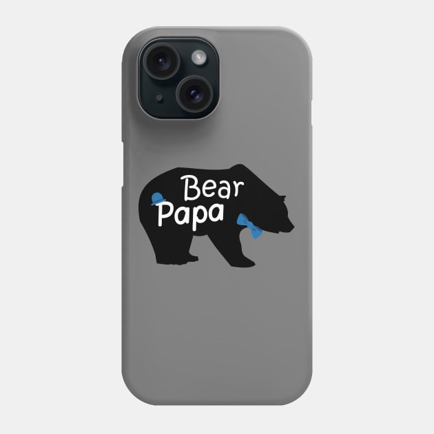 Bear Papa On Phone Case by Shop Ovov