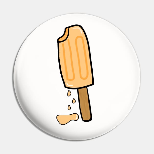 Orange Summer Popsicle Pin by moonshine741