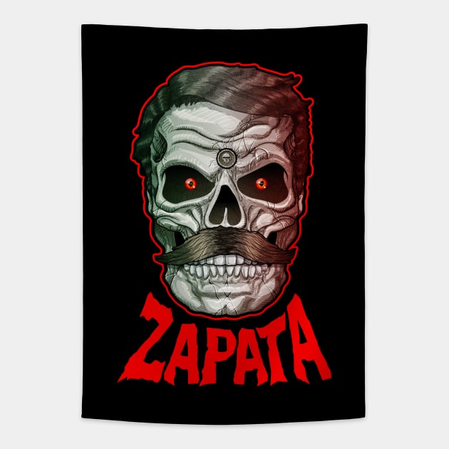 Emiliano Zapata Tapestry by HEJK81