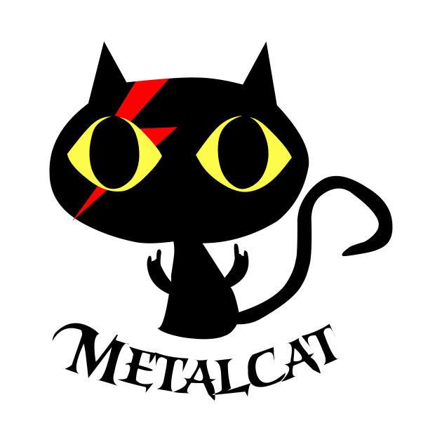 Metal cat by Illustration