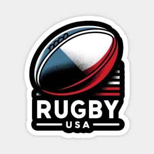 Rugby USA Magnet