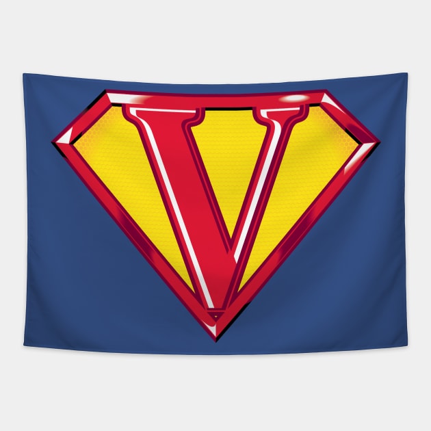 Super V Tapestry by detective651