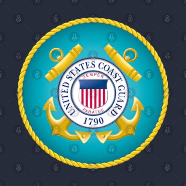 U.S. Coast Guard by Desert Owl Designs