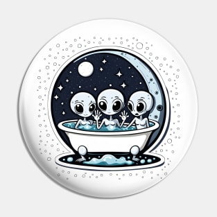 GET IN LOSER - Alien Spa Day - Tub time for Greys Pin