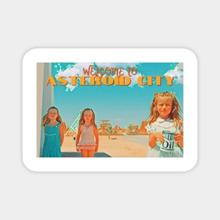 Asteroid City Postcard Triplets Magnet