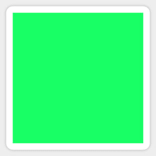 Solid Bright Kelly Green Color Sticker for Sale by Discounted