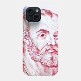 Galen Portrait | Galen Artwork | Line Art 3 Phone Case