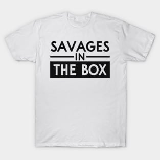 Savages In The Box Yankees T Shirt Style