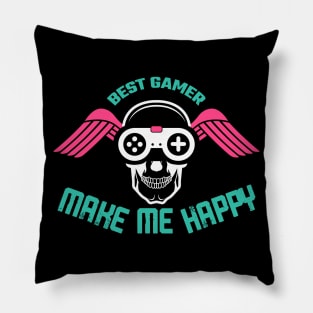 Best Game Make Me Happy Pillow