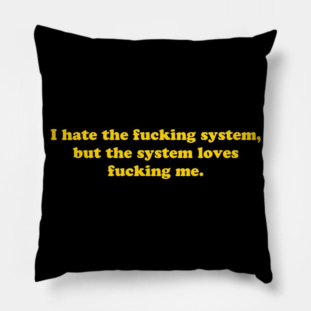 The System Pillow by TheCosmicTradingPost