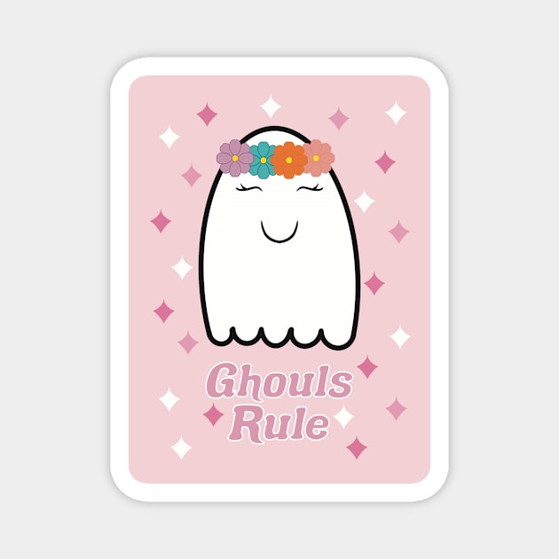 Ghouls Rule Magnet by CyR Design Shop