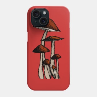 Mushroom Family Phone Case